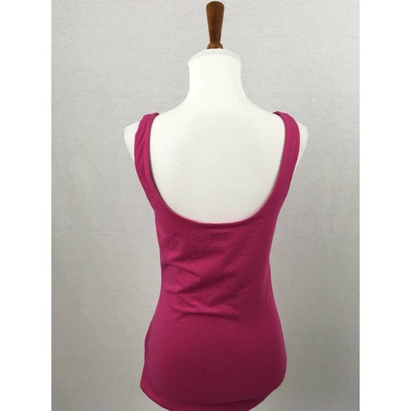 Express Womens Top Scoop Neck Sleeveless Tank Top - Pink - Size Small - Picture 6 of 7